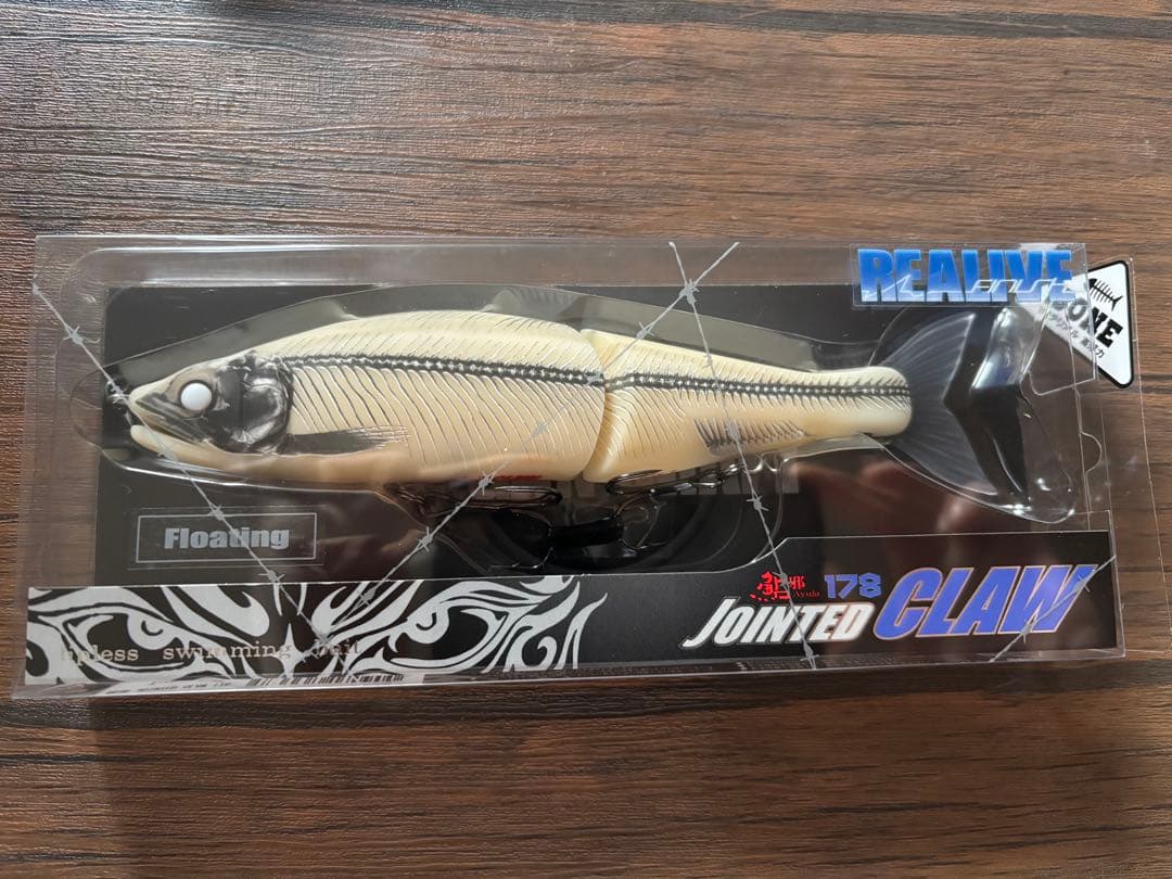 釣りフェス　限定　ガンクラフト ジョインテッドクロー178 BONEBONE