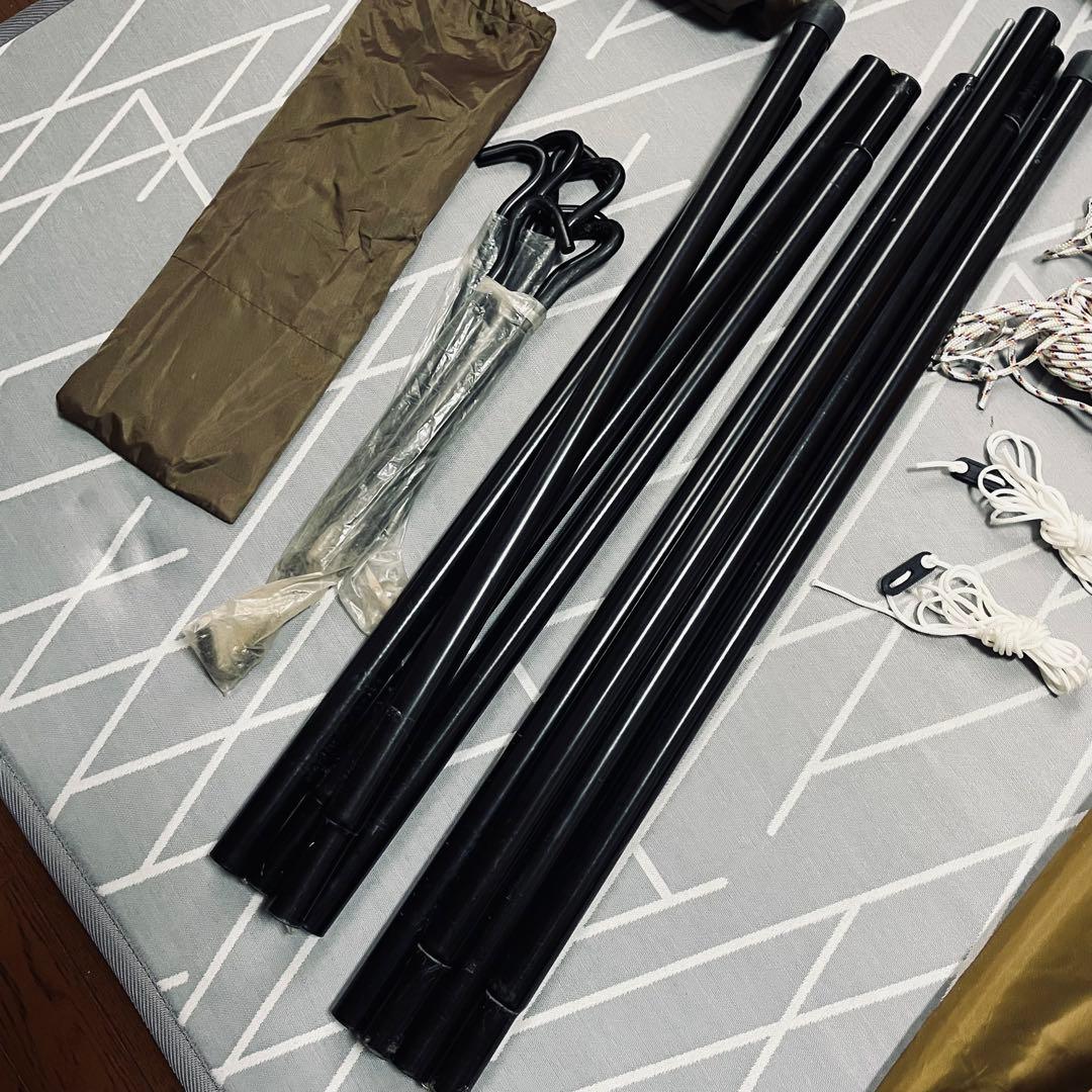 【美品】 peak テント・アメニティヘキサLセット/TPー8515