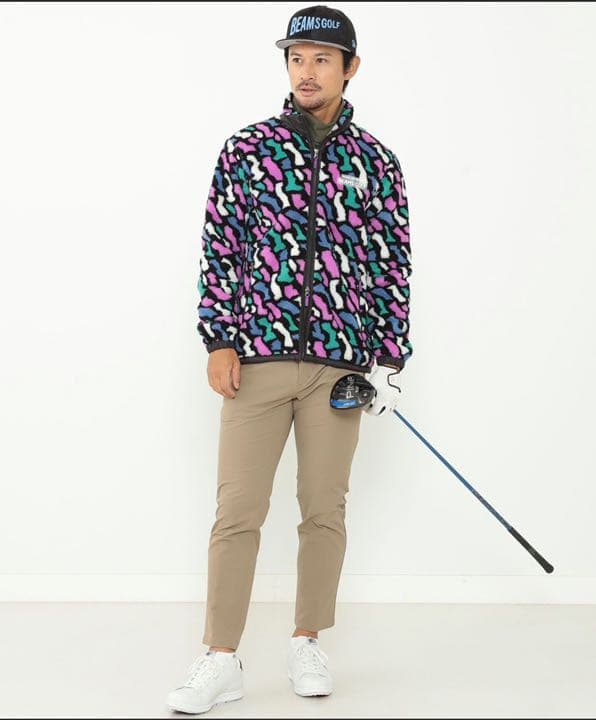 BEAMS GOLF ORANGE LABEL /メンフィス フリース ブルゾン