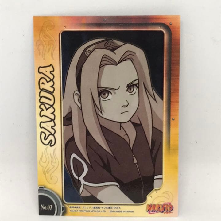 NARUTO ナルト トレーディングカード No.03 SAKURA