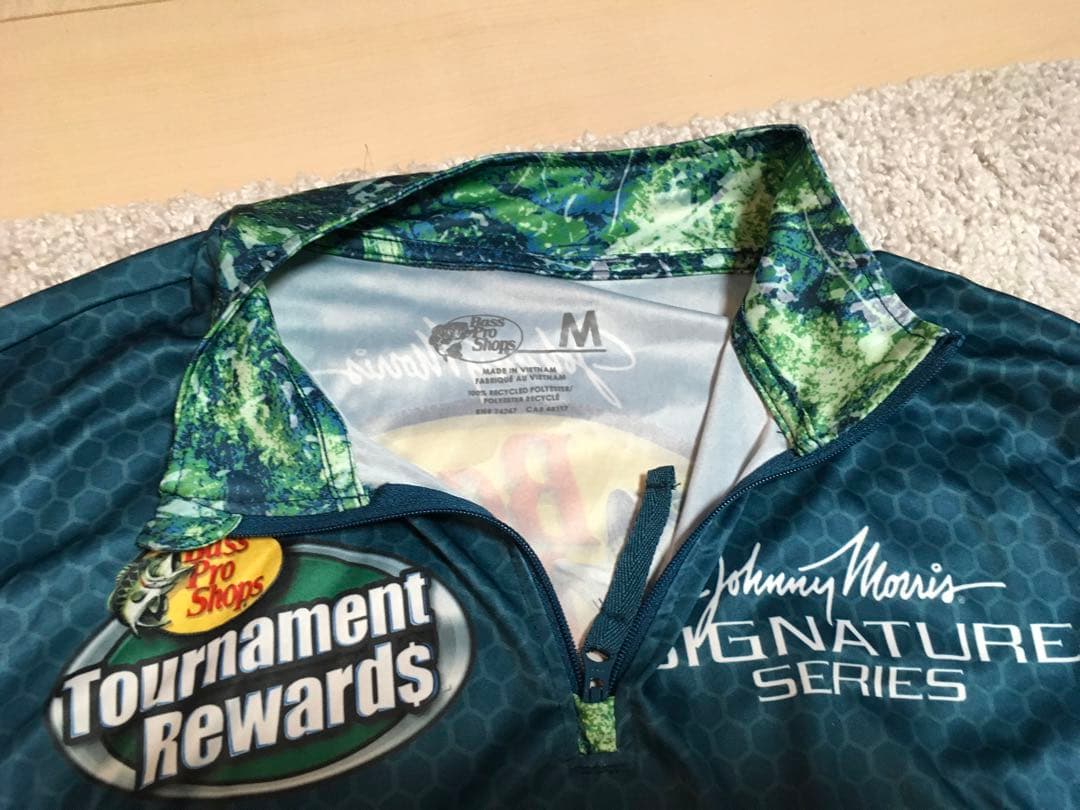 BASS PRO SHOPS フィッシングシャツ グリーン M（L）