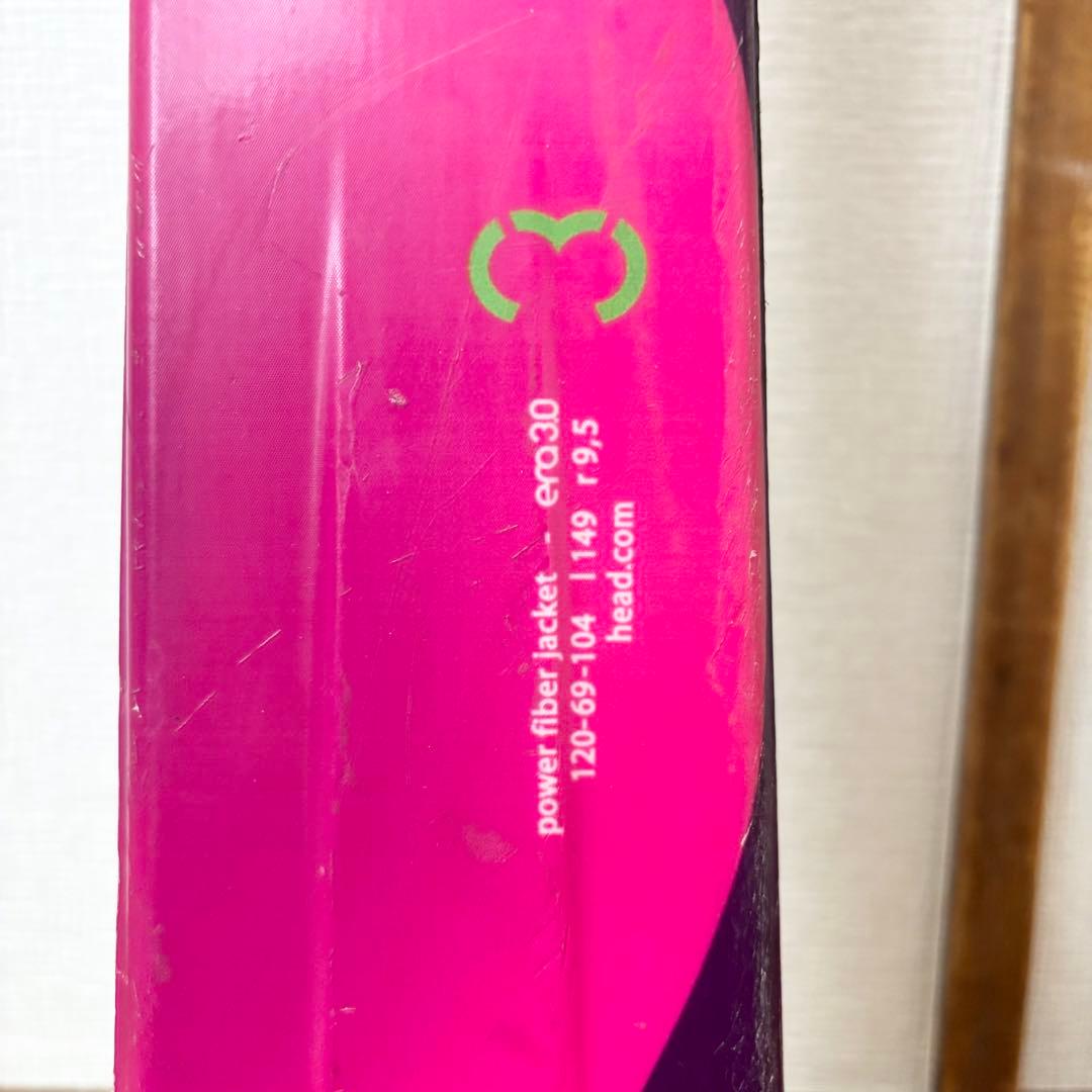 ■HEAD■女性用スキーセット■板149/靴24-24.5/ストック110