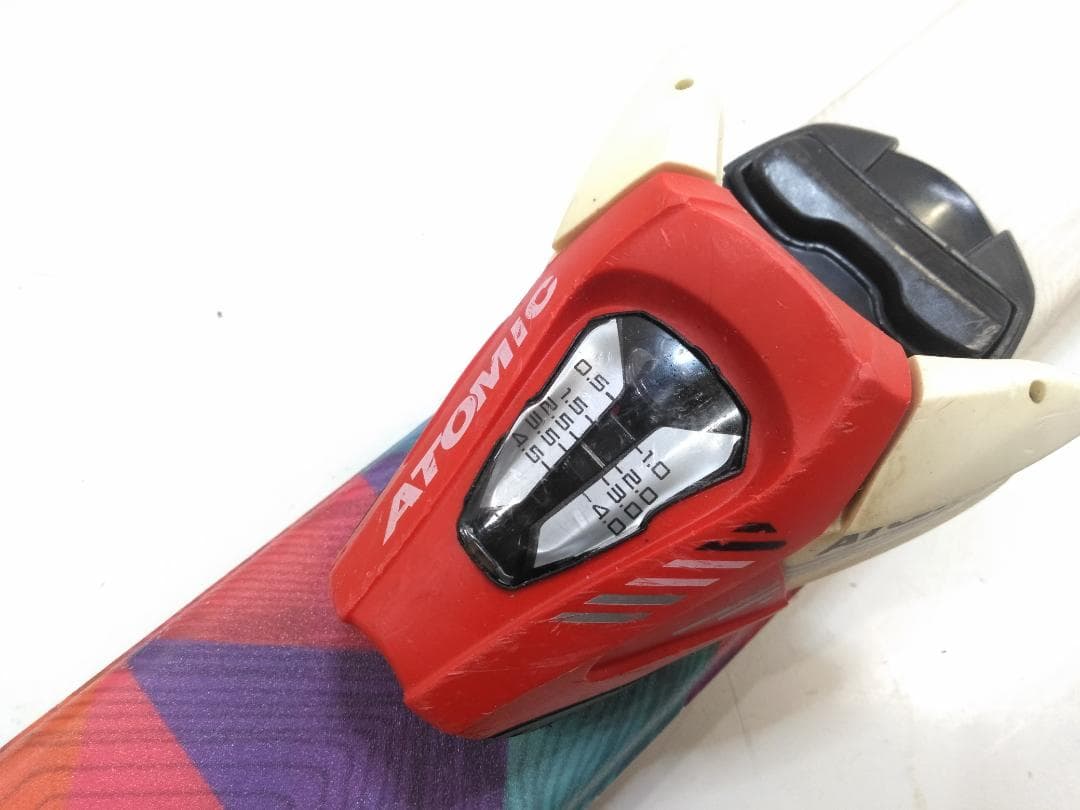 女の子 ジュニアスキー 5点セット アトミック 130cm ブーツ24.5cm◇