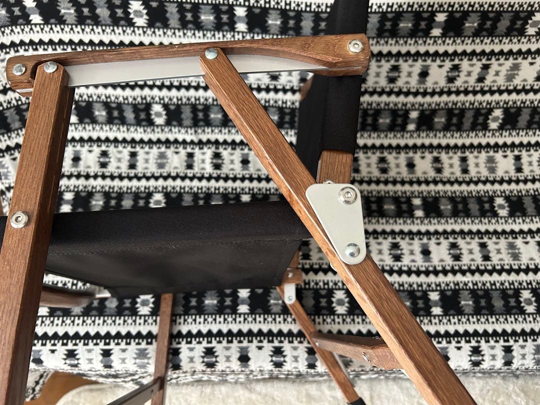 カーミットチェア同規格品 オーク材 ウォールナット 2脚セット