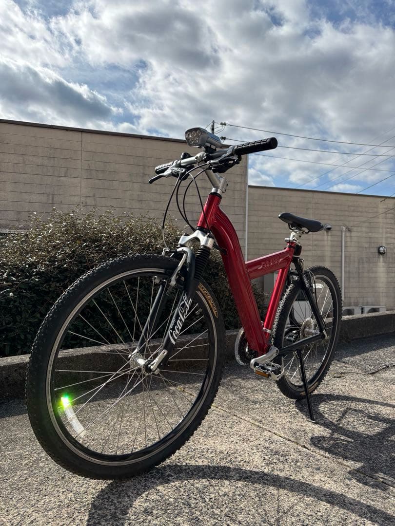 コカコーラとのコラボ マウンテンバイク