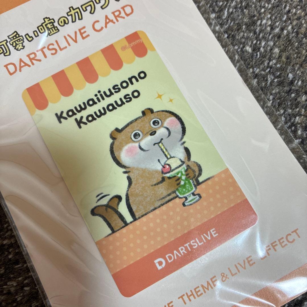DARTSLIVE カード 3枚セット Kawaiiusono Kawauso