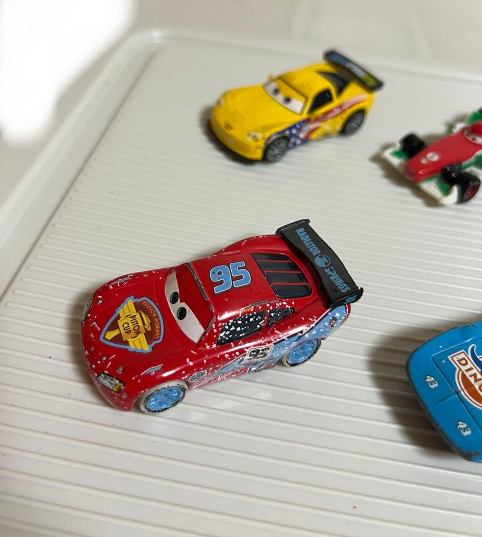 カーズ、ミニカー（マテル）ジェフ、キング、マックスシュネル（廃盤）