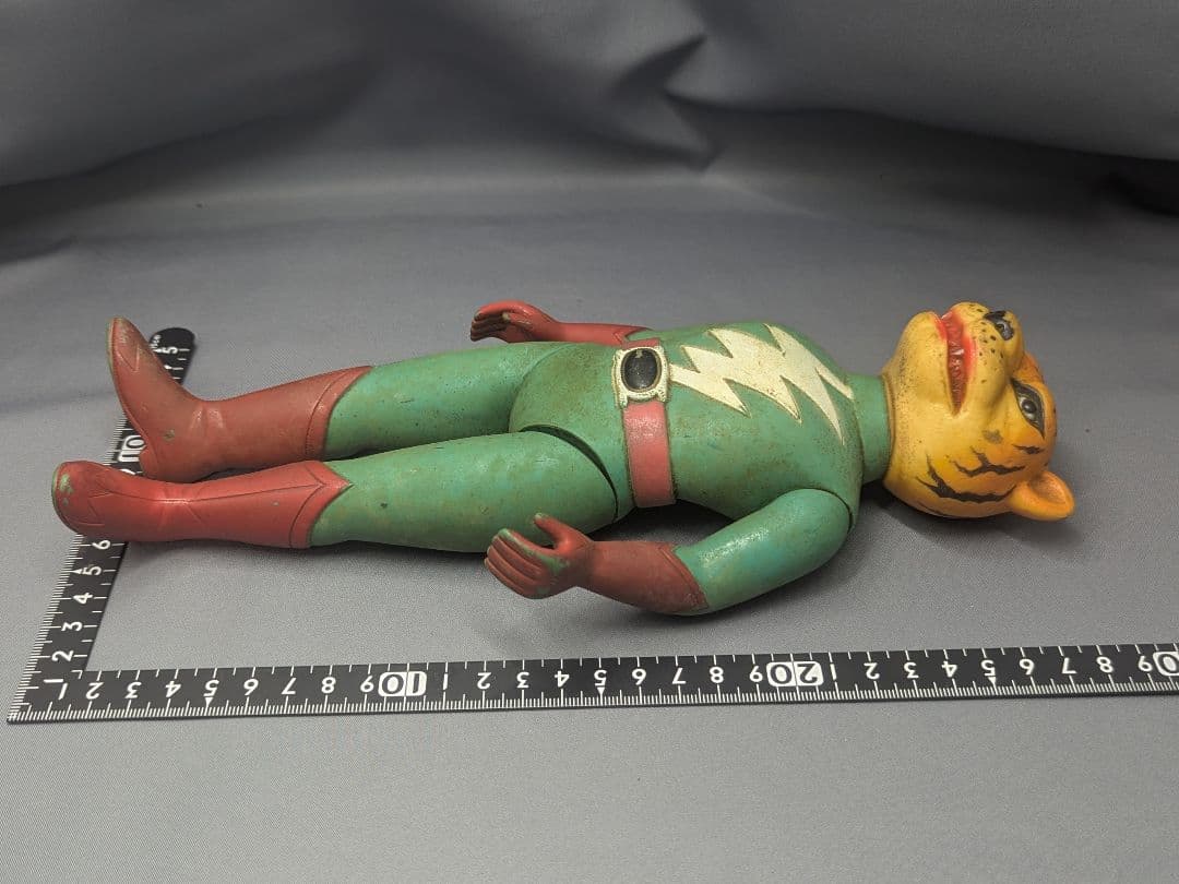 【当時物】 鉄人タイガーセブン ブルマァク レアソフビ