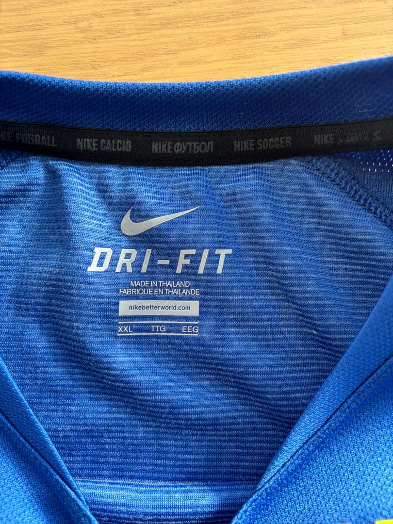 NIKE ブラジル代表 プラクティスシャツ XXL美品 DRY-FIT