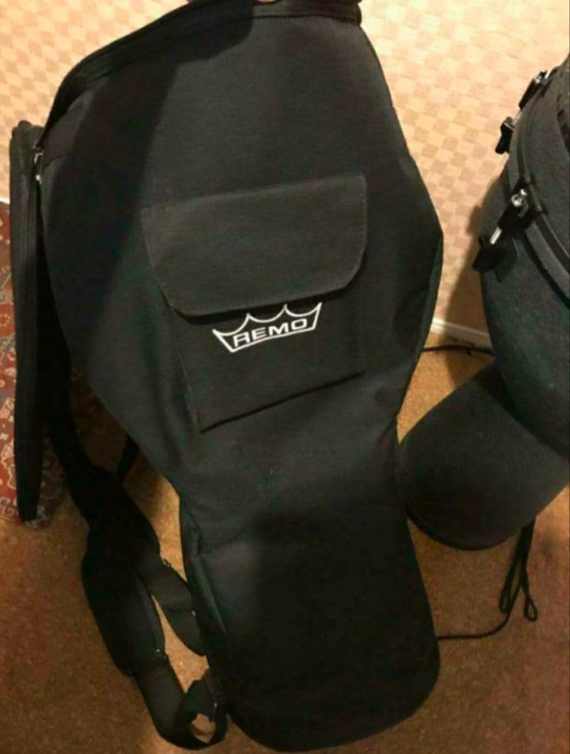 REMO ジャンベ ブラックアース 14インチ DJ-0014-BE