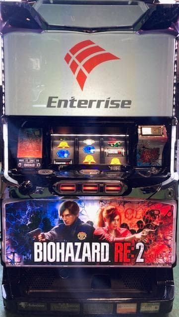 パチスロ実機　ＳバイオハザードＲＥ：２　ＸＢ　不要機ボリューム調整付