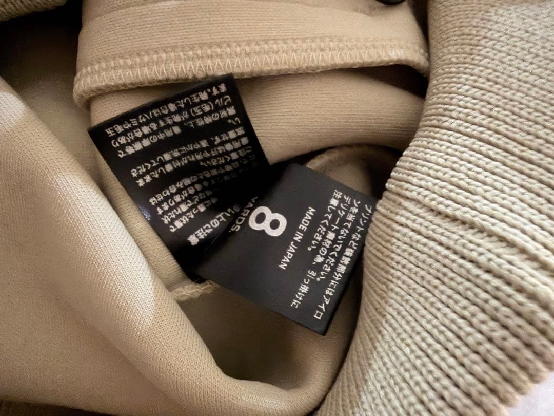 8YARDS モク　ビッグフーディー　ベージュ