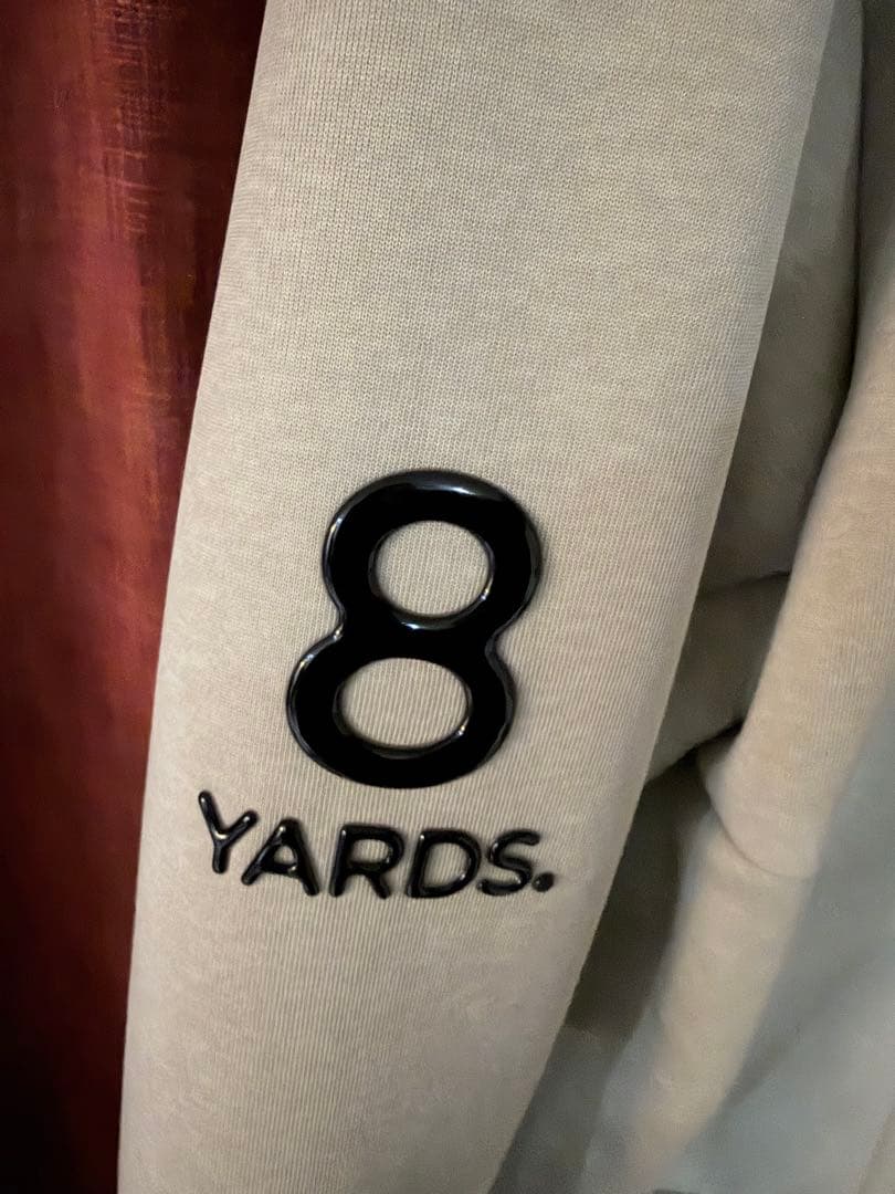 8YARDS モク　ビッグフーディー　ベージュ