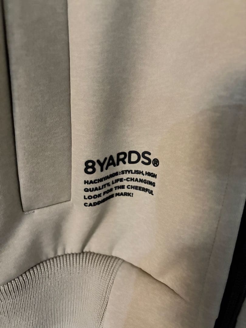 8YARDS モク　ビッグフーディー　ベージュ