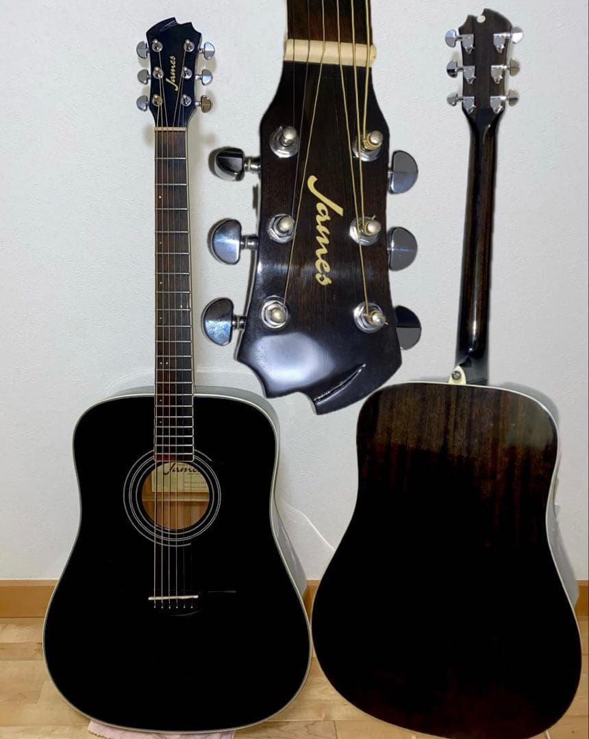 こまるJames JD400TBK トップ単板でバランス良い鳴り超美品！