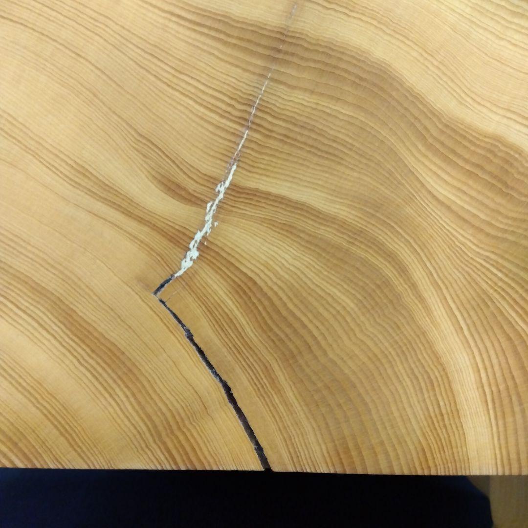 【国産　本榧　5寸碁盤　木表③】