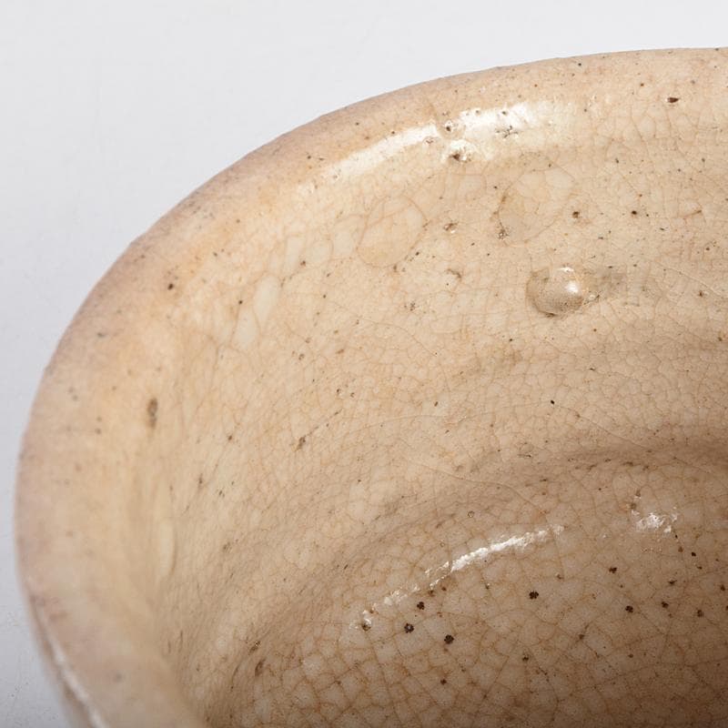 加藤唐九郎（一ム斎）作　古志戸窯　志野茶碗　銘白妙　清水公照極め箱　MR9413