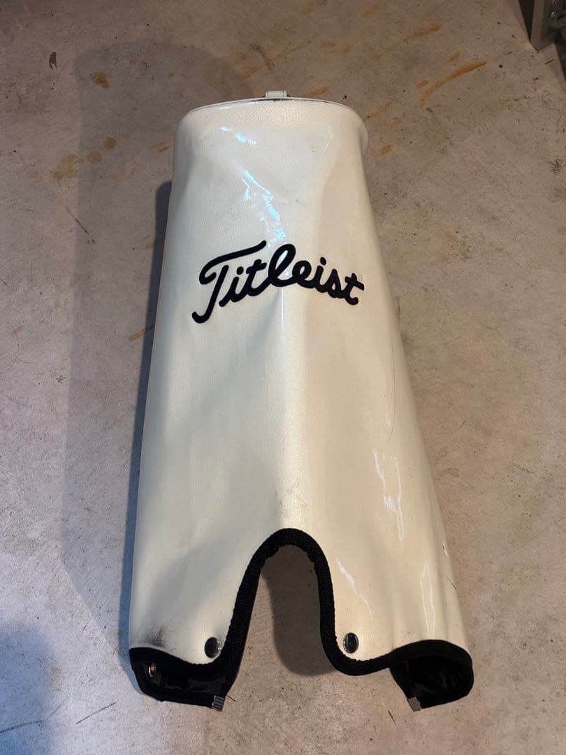 Titleist キャディバッグ ホワイト ポケット多数