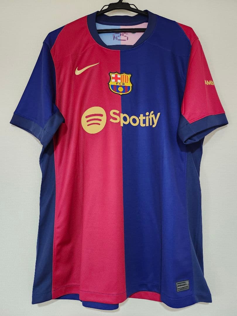 ヤマル サイン バルセロナ サッカー ユニフォーム 正規品 NIKE 証明書付き