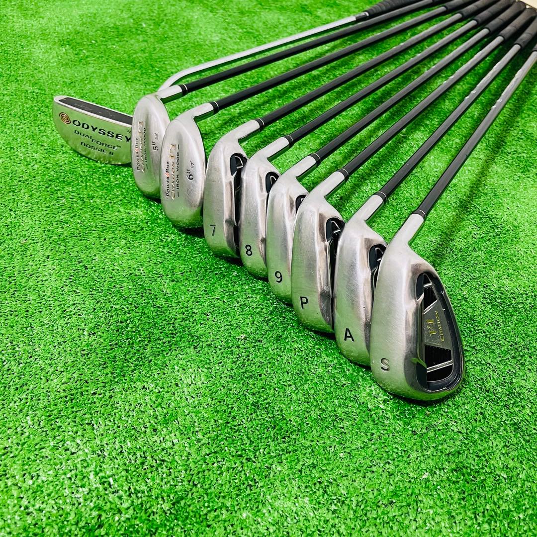 【☆大人気☆】ゼクシオ☆パワービルト☆メンズ☆ゴルフクラブセット☆11本☆初心者