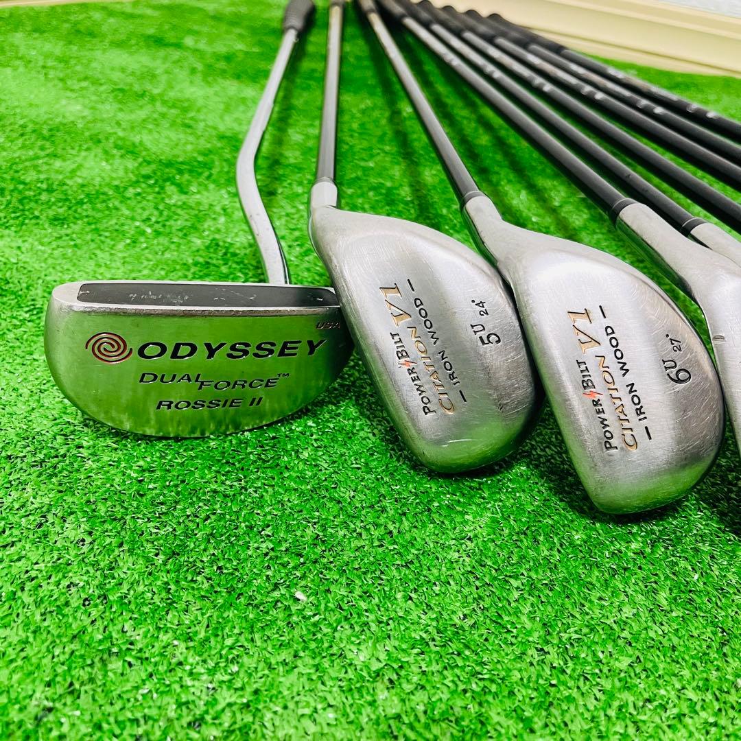 【☆大人気☆】ゼクシオ☆パワービルト☆メンズ☆ゴルフクラブセット☆11本☆初心者