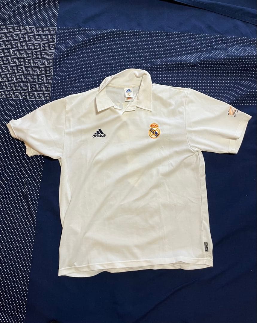 adidas Real Madrid RAUL 7 ホワイトシャツ