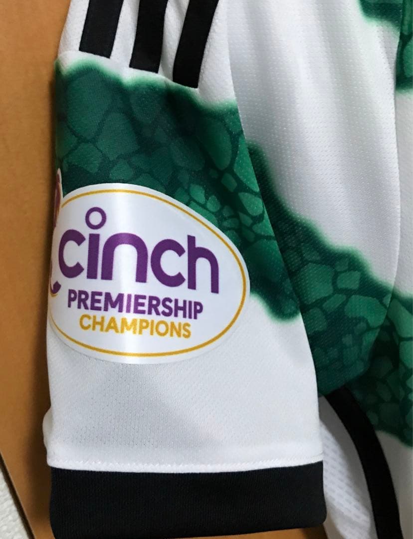 【未使用・タグ付き‼️】簱手怜央セルティックユニフォーム スコティッシュパッチ