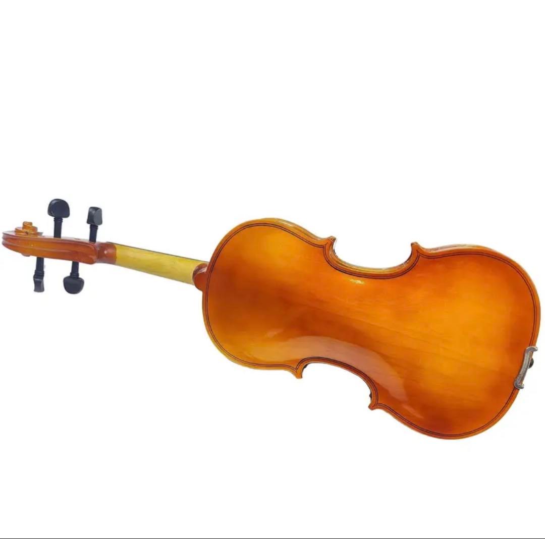 【美品】バイオリン 4/4 弓 弦 スタンド ケースセット初心者向け 演奏