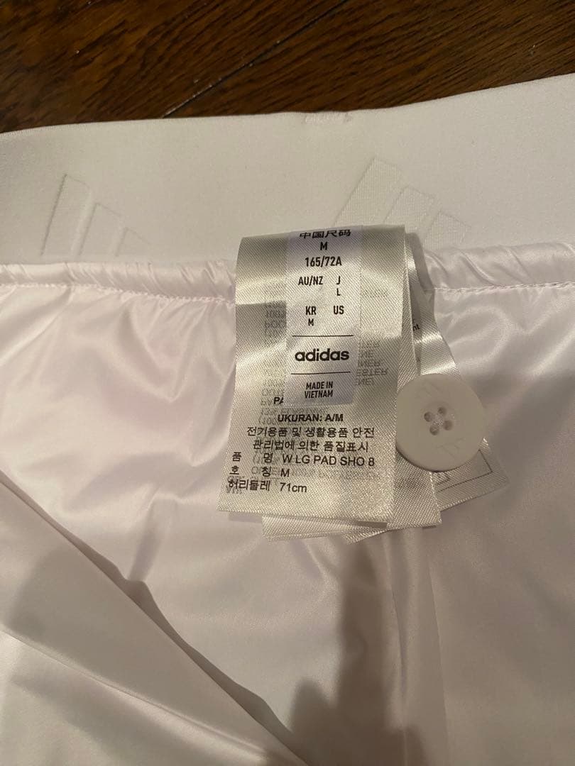 adidas レディース ゴルフパンツ ホワイト