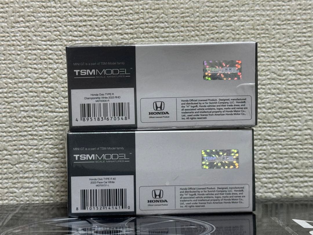 MINIGT 1/64 ホンダ シビック TYPE R FL5 2台セット