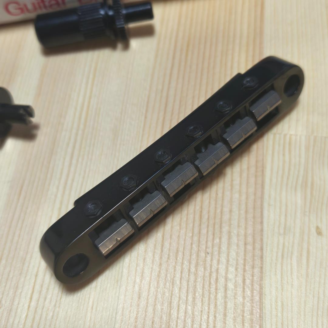 美品 GOTOH ロックペグ チタン サドル ブリッジ テールピース セット