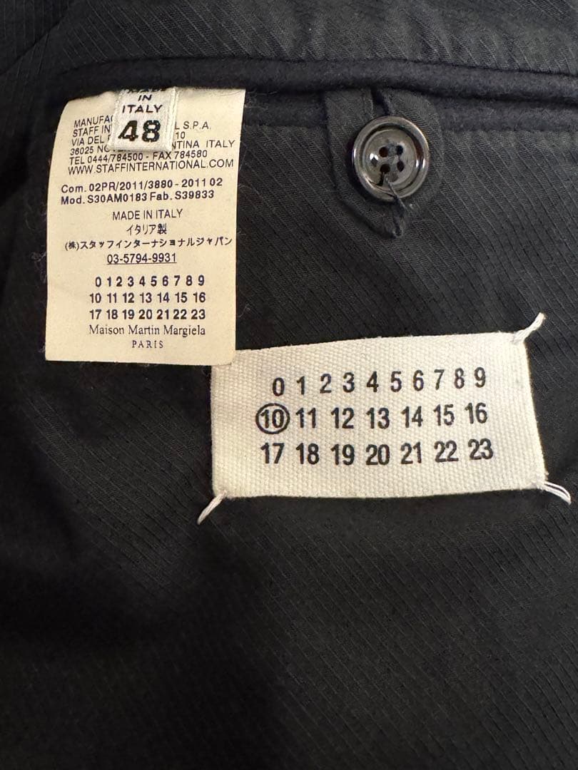 メゾンマルタンマルジェラ　ピーコート margiela