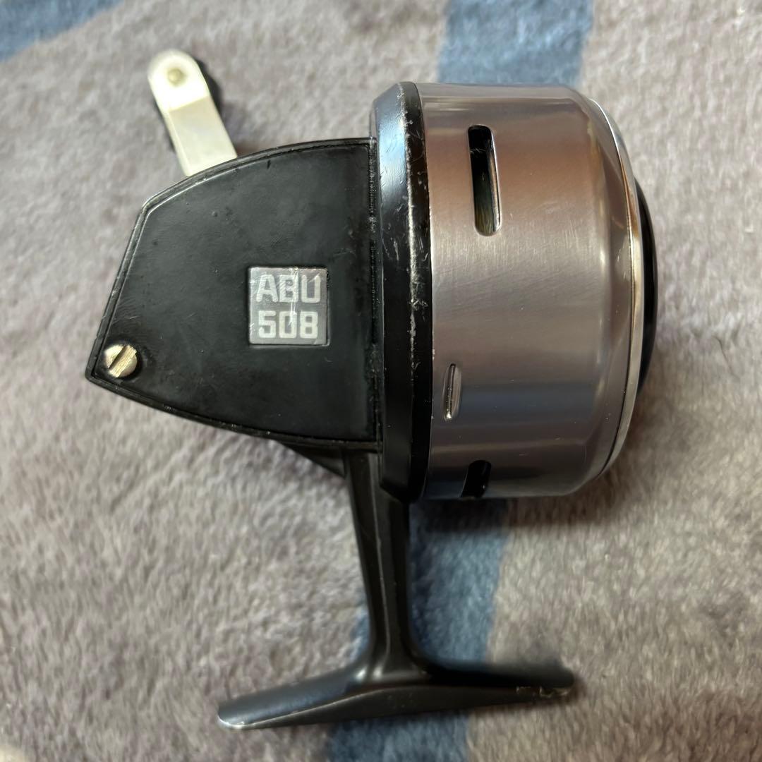 ABU 508 クローズドフェイス スピンキャストオールドリール ビンテージ