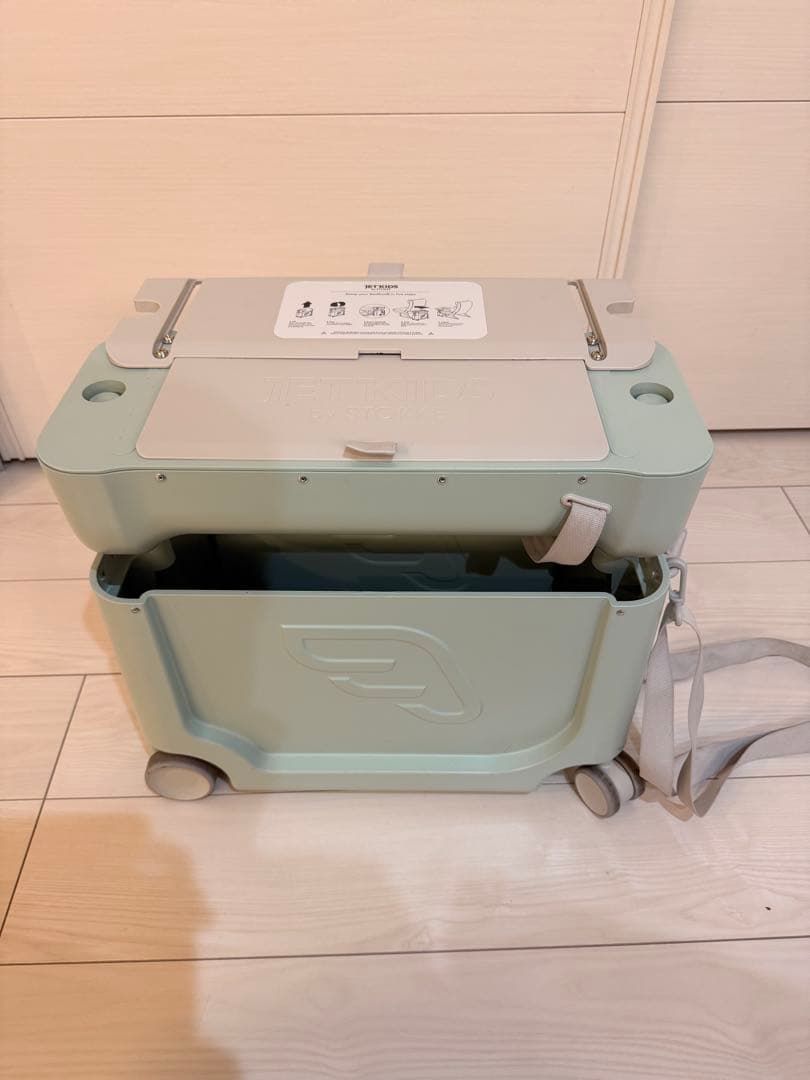 STOKKE JetKids ストッケ　子供用スーツケース　ミントグリーン