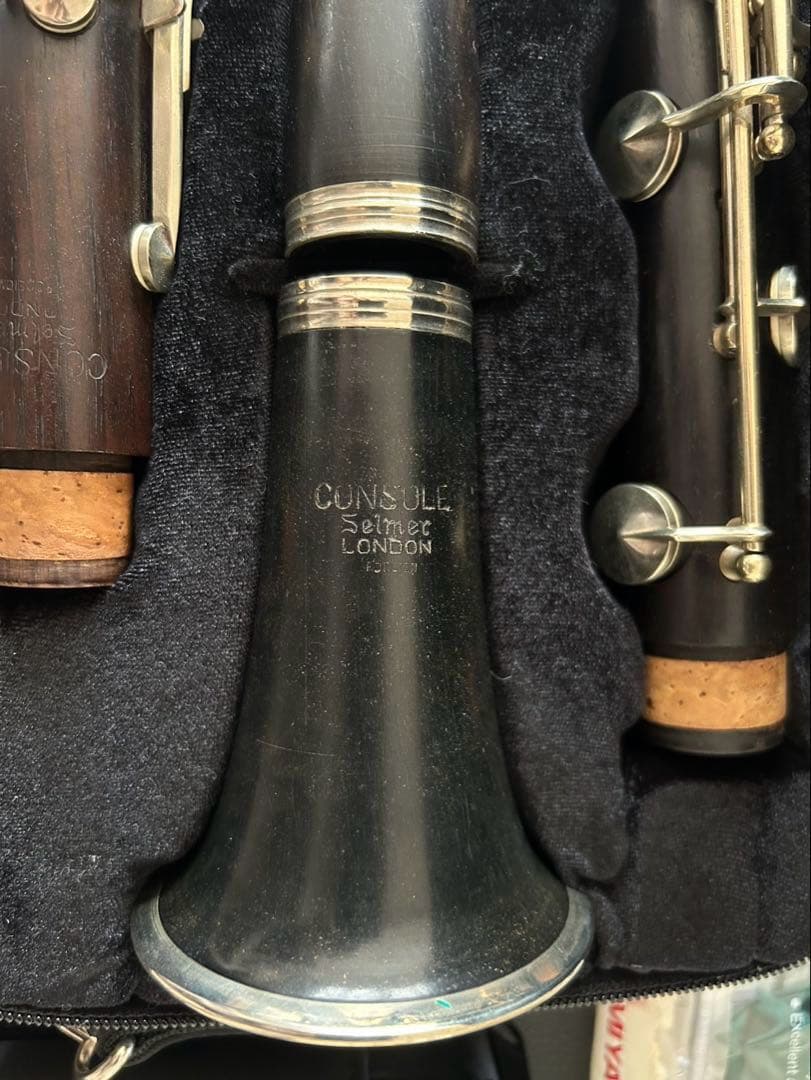 超希少 Selmer コンセール London刻印 1940年代製 クラリネット
