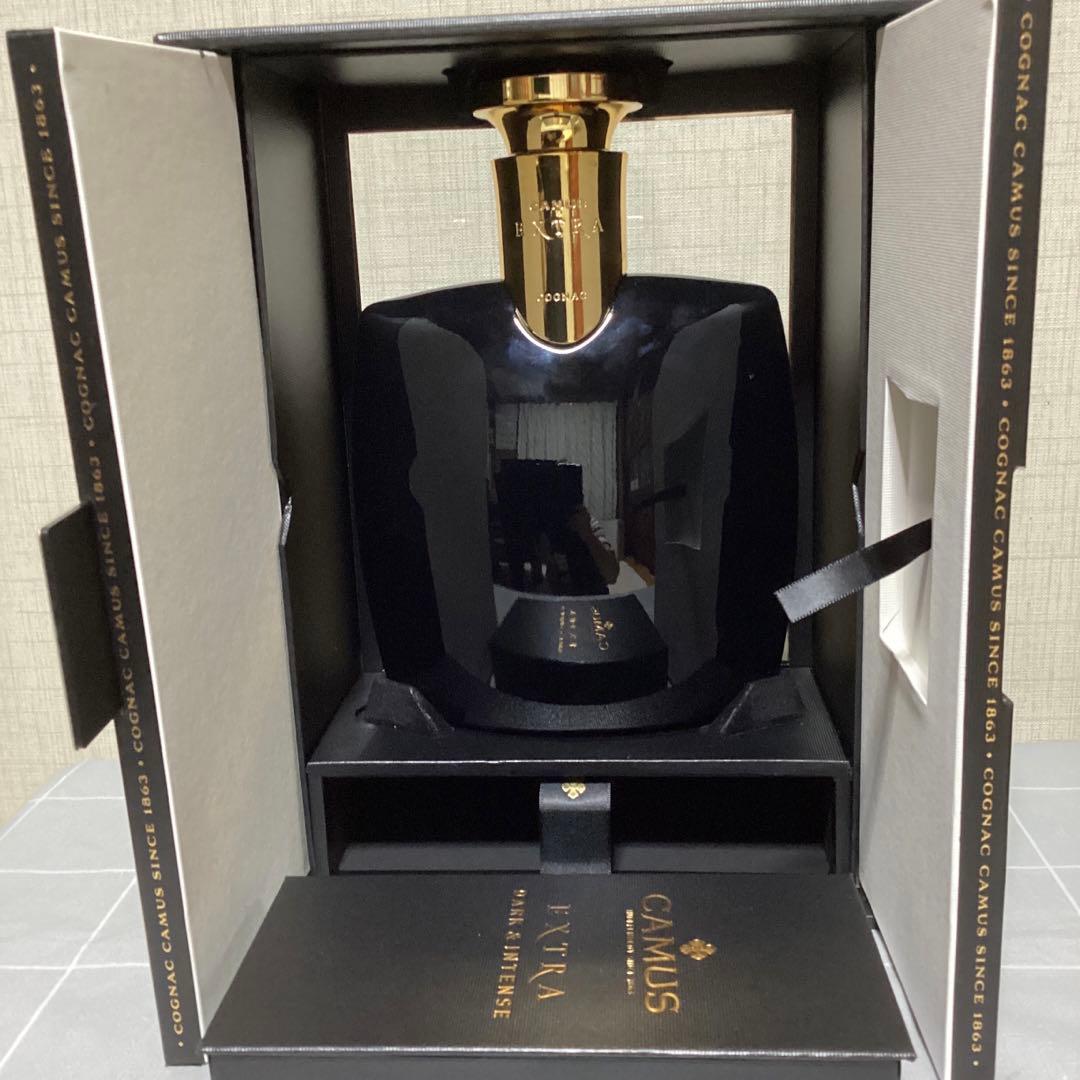 値下げ　カミュエキストラ　DARK & INTENSE 空瓶　未洗浄　小皿付