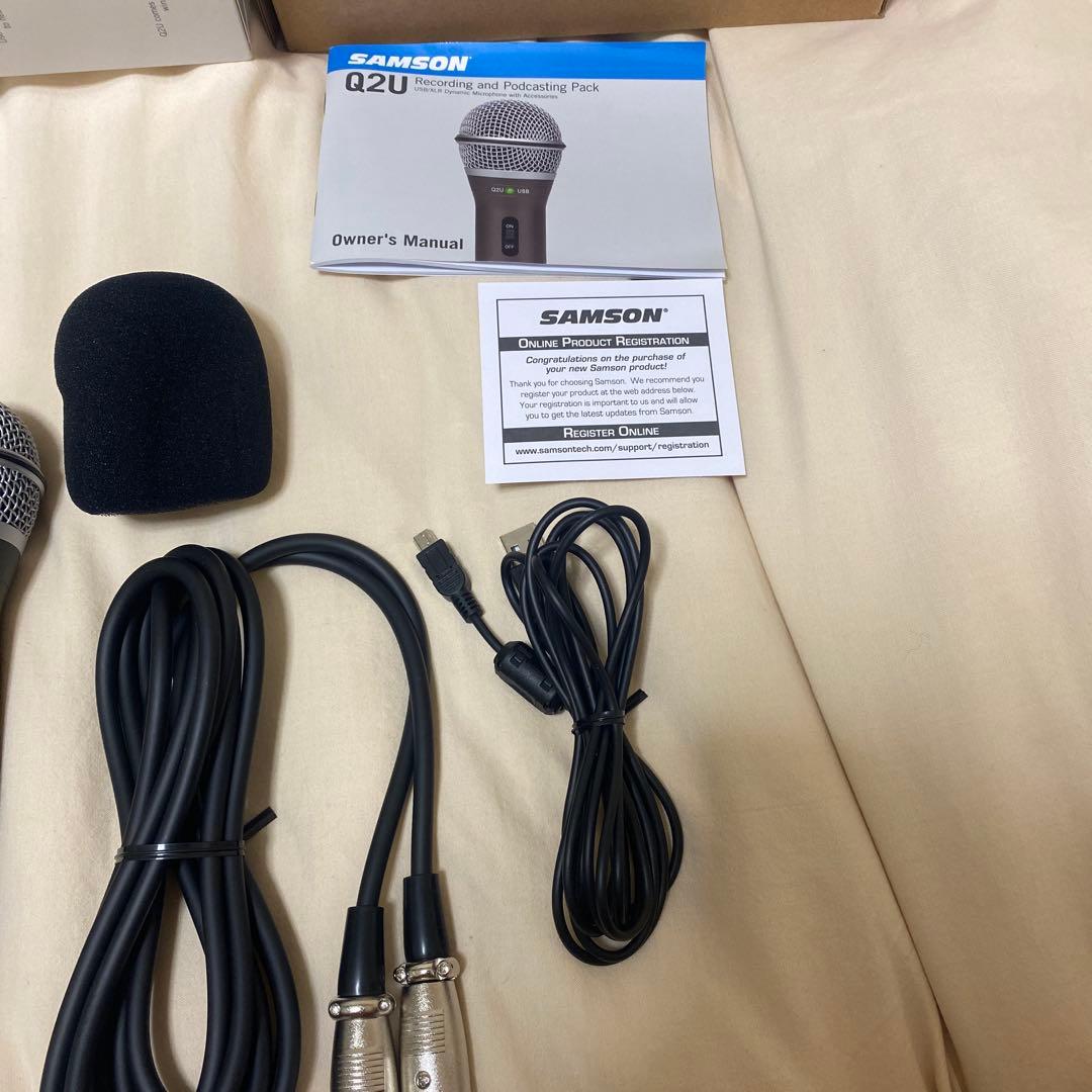 SAMSON Q2U ダイナミックマイク 本体