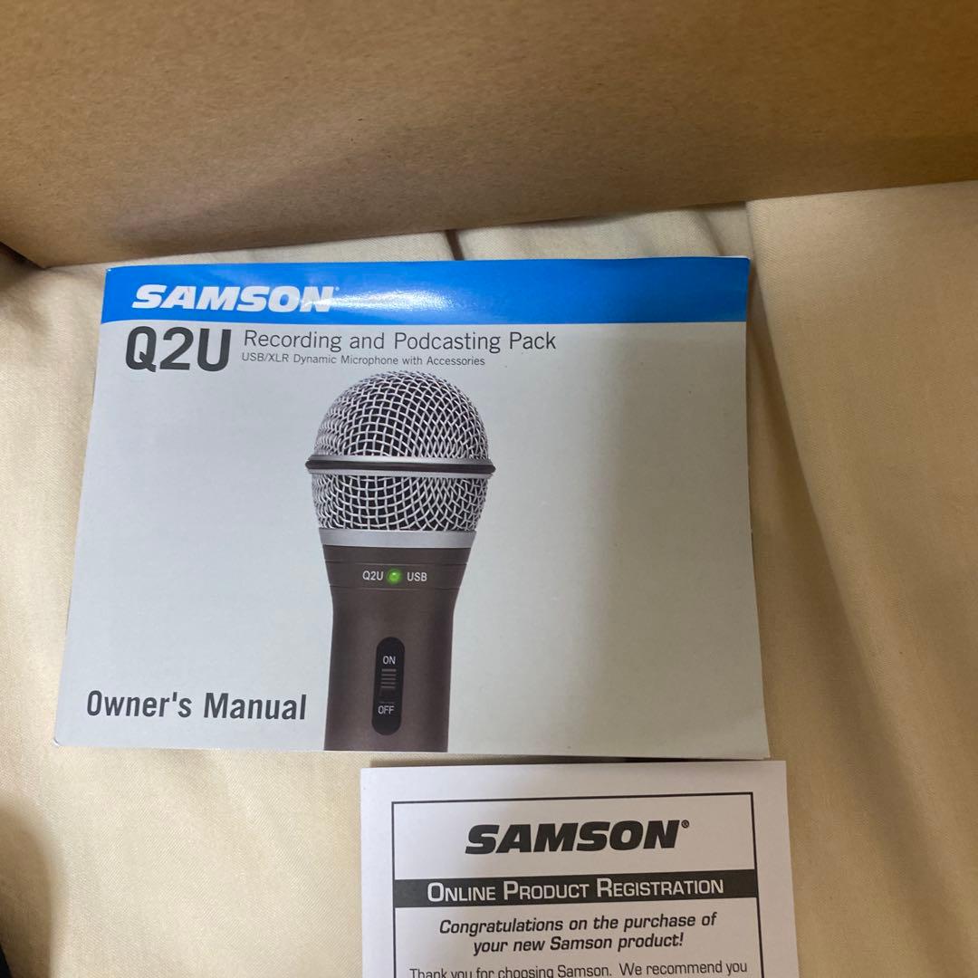 SAMSON Q2U ダイナミックマイク 本体
