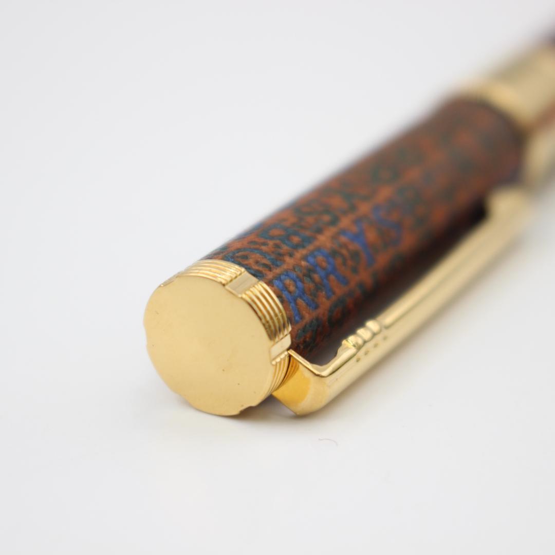 ◎バーバリー ペン先 14K 万年筆 カートリッジ式 ゴールド 筆記用具