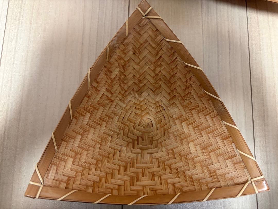 竹三角盛篭 5点セット