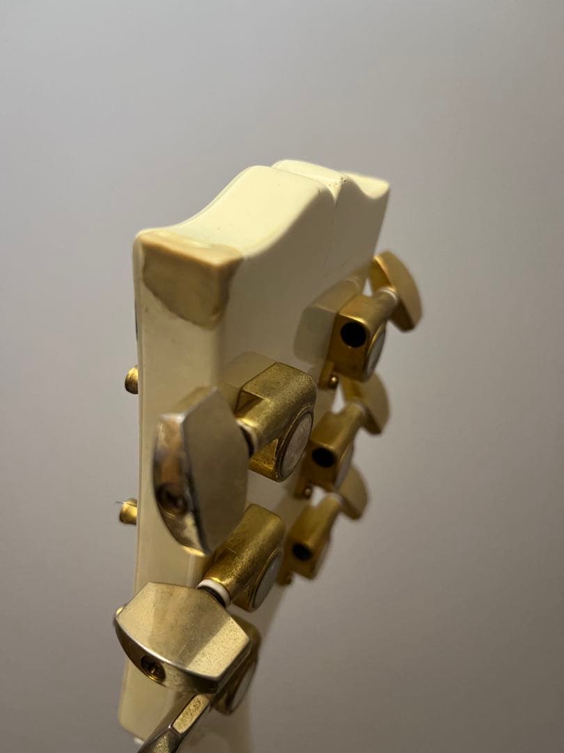 7 訳あり　フォトジェニック　レスポールカスタム　ホワイト