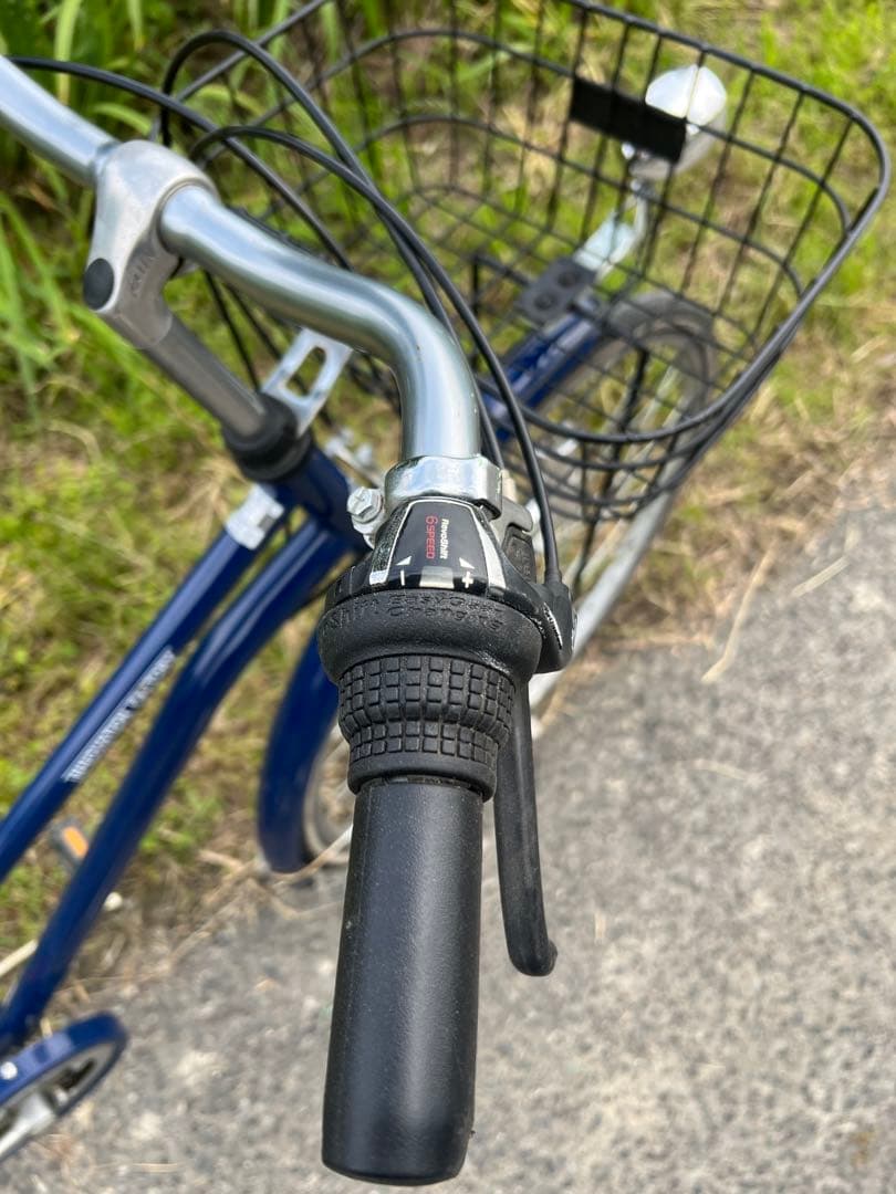 発送不可名古屋市内お届け無料27インチシティサイクル6段変速ママチャリ自転車