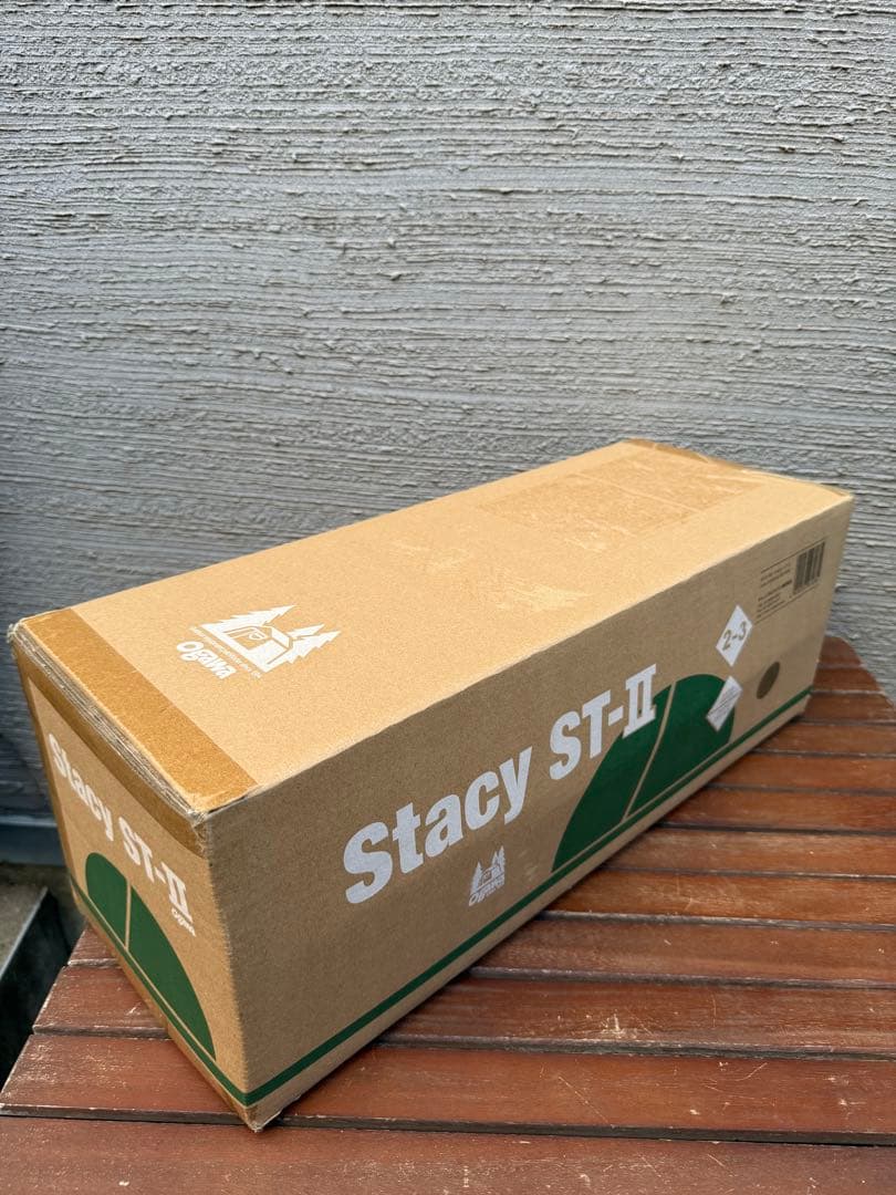 【美品】ogawa(オガワ) Stacy ST-II テント ロープ ペグ付き