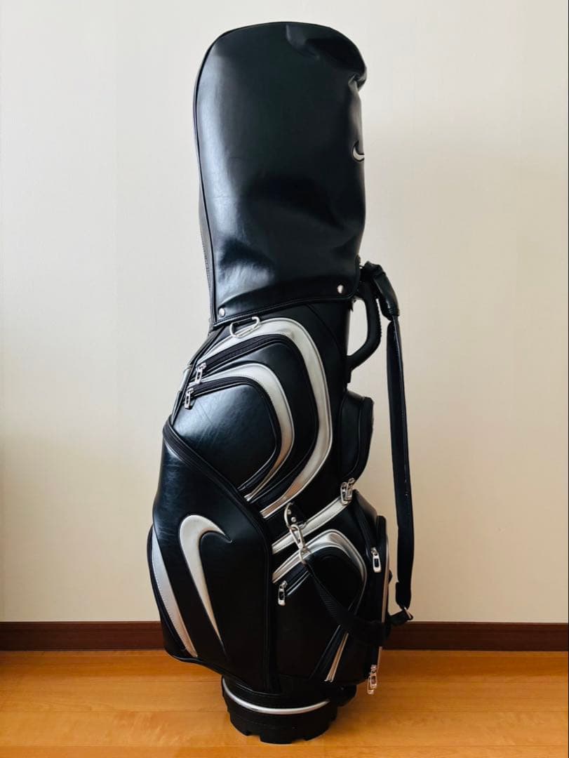 【美品】ナイキ スウイッシュ ツアー仕様 カートバック 特別仕様 ALL合成皮革