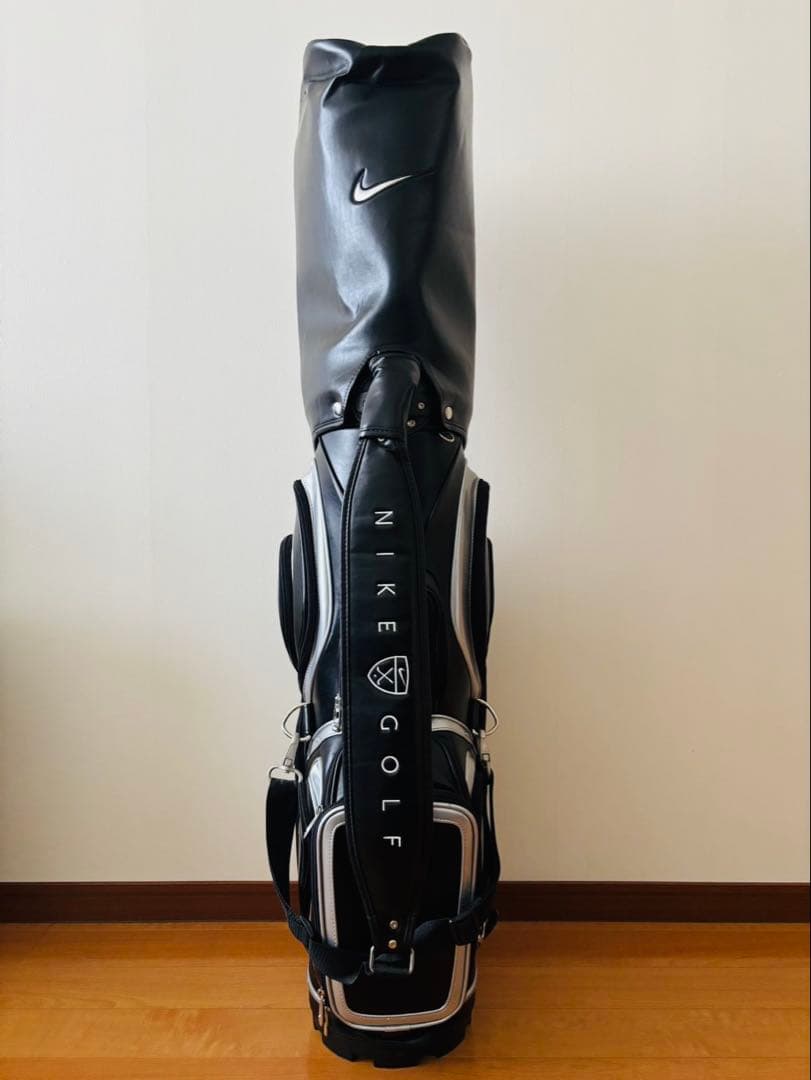 【美品】ナイキ スウイッシュ ツアー仕様 カートバック 特別仕様 ALL合成皮革