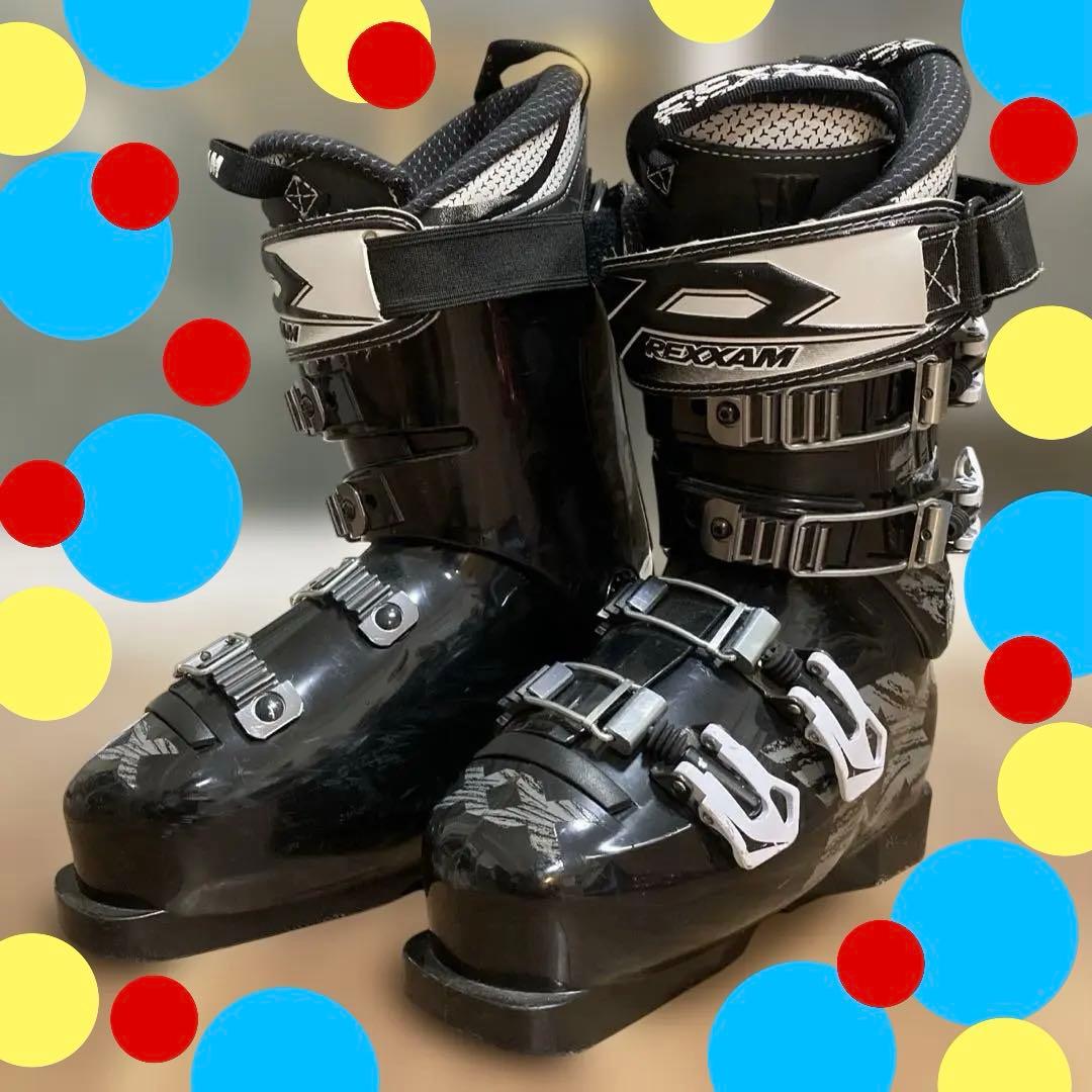 REXXAM XX-97M スキーブーツ ブラック 24cm フレックス97