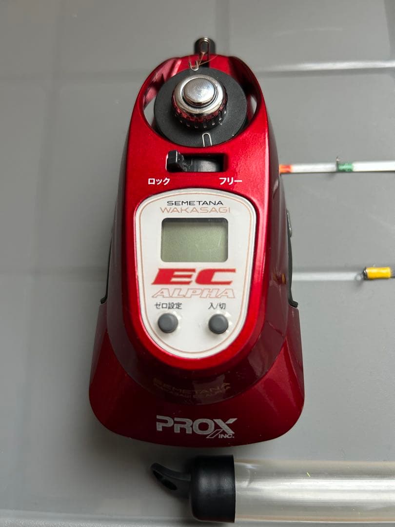 ワカサギ電動リール　【PROX ALPHA EC】 ＆穂先