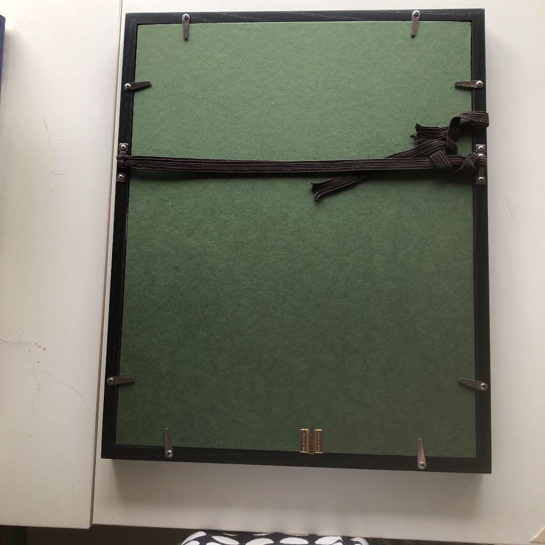 金子國義 版画  額装 不思議の国のアリス　白ウサギ