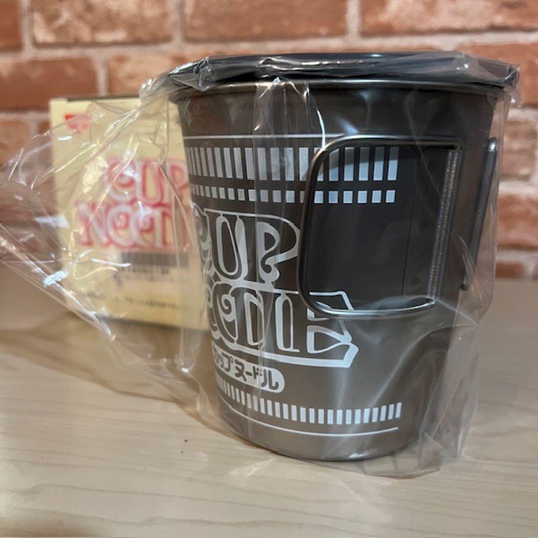  peak 新品未使用品　NISSINカップヌードル型チタンクッカー