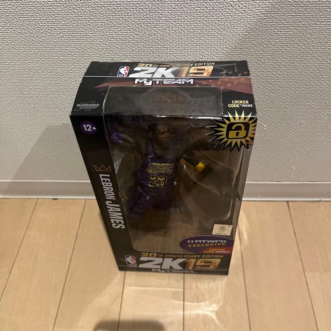 レブロン・ジェームズ レイカーズ NBA フィギュア 2K19 未開封